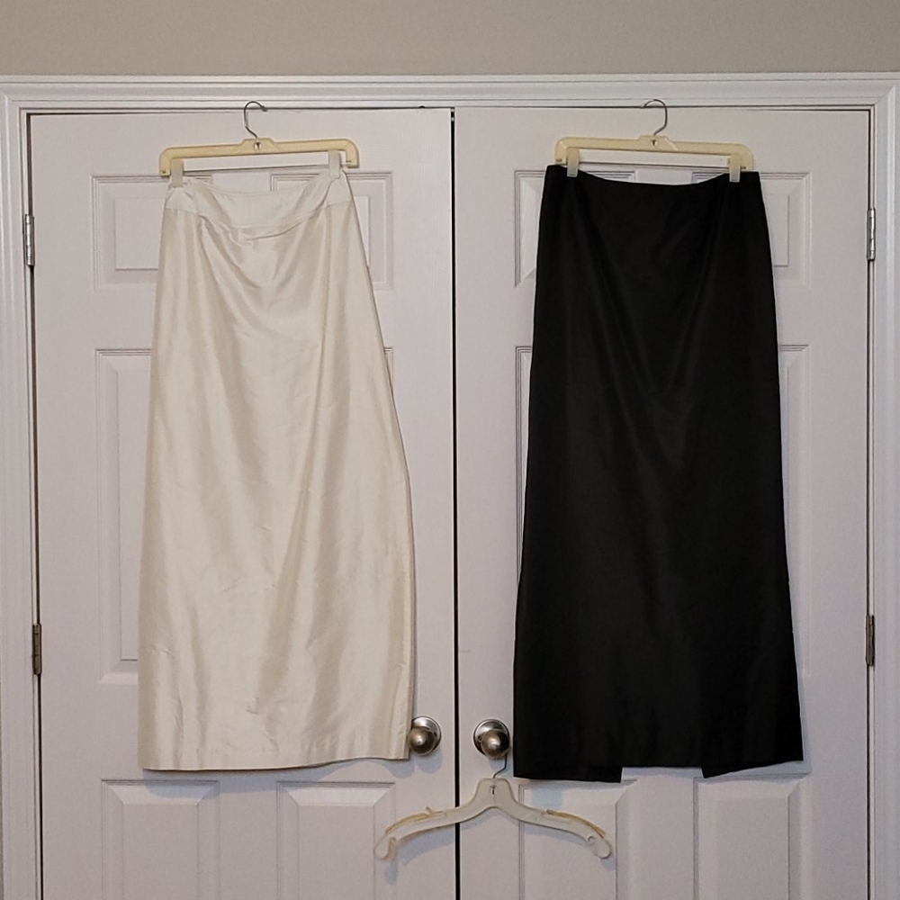 Misc higher end silk skirts